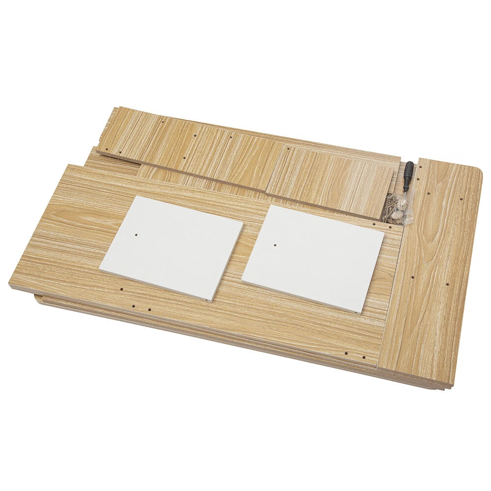 Wooden Computer Desk Home Office Writing Desk Study Table Workstation Cabinet UK