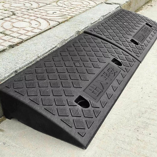 2pcs 50cm Heavy Duty Kerb Door Ramps Wheelchair Mobility Scooter Access Ramp