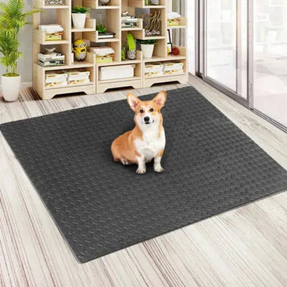 Yoga Tiles Mat Gym Thick Flooring Interlocking Floor Mats Soft Foam 60x60cm