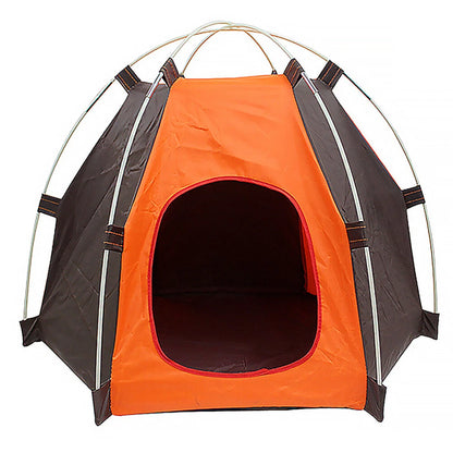 Sun-block Pet Tent Waterproof Tent Foldable Breathable Breathable Pet Shelter