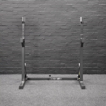 GYM MASTER Adjustable Squat Dip Rack Weight Lifting Stand Power Cage Frame