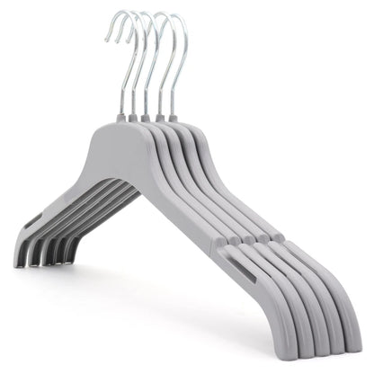 Strong Plastic Coat Clothes Hangers for Tops, Shirts, Dresses
