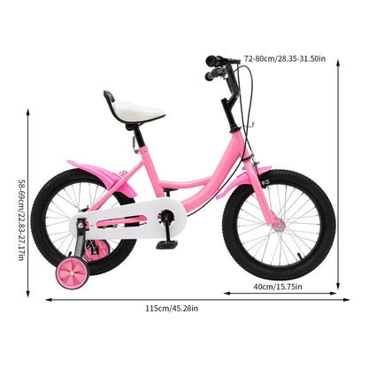 16" inch Kids Bike Children Kids Bike for 5-8 years old Girls Boys Bicycle UK
