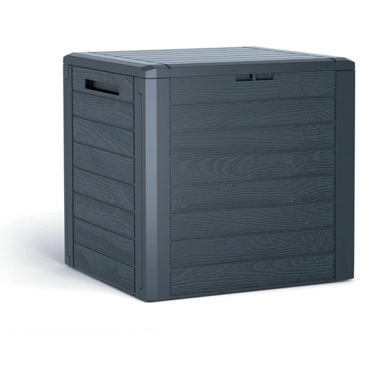 140L Anthracite Garden Storage Box