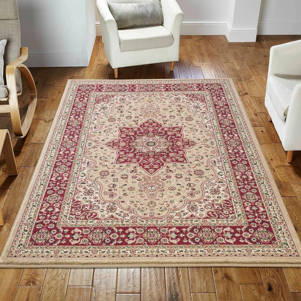 Luxury Non Slip Large Traditional Rugs Bedroom Living Room Rug Hallway Runner