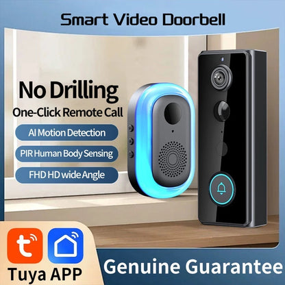 Safe Doorbell Camera Wireless, Smarter Way to Protect Your Home, Wireless WiFi