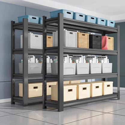 5 Tier Boltless Garage Storage Shelving Steel Racking Galvanised 198x100x50cm UK
