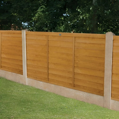 Dip Treated Overlap Fence Panel - (6 x 6ft / 6 x 5ft /6 x 4ft / 6 x 3ft)