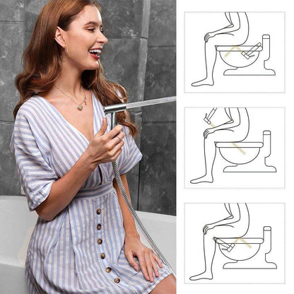 Thermostatic Mixer Valve Toilet Shower Head Bidet Spray Muslim Shower Shattaf UK