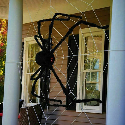 Large Halloween Big Giant Spider Indoor Outdoor Decoration Haunted House Prop