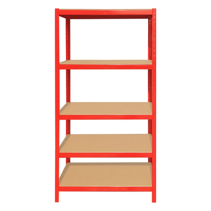 Garage Racking 5 Tier Shelving Unit Boltless Heavy Duty Metal Shelf Shed Storage