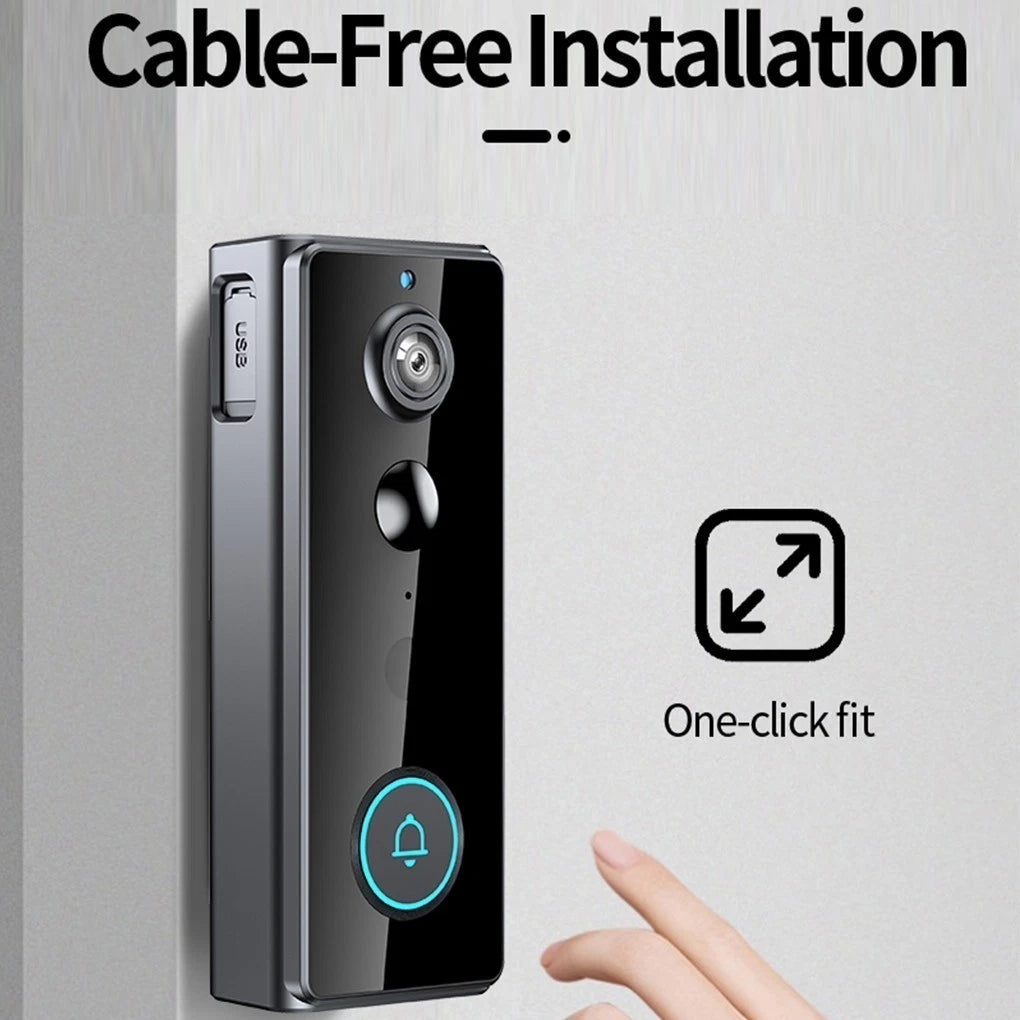 Safe Doorbell Camera Wireless, Smarter Way to Protect Your Home, Wireless WiFi
