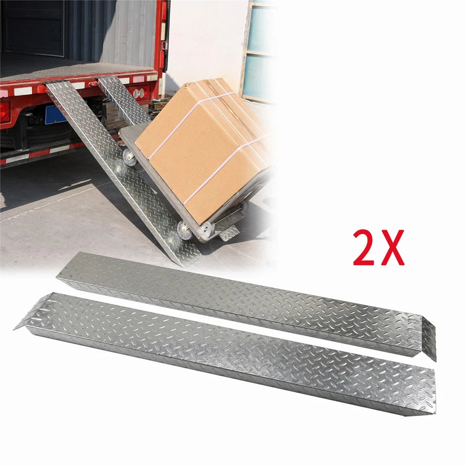 Set of 2 Loading Ramps Heavy Duty 400 kg Max Loading