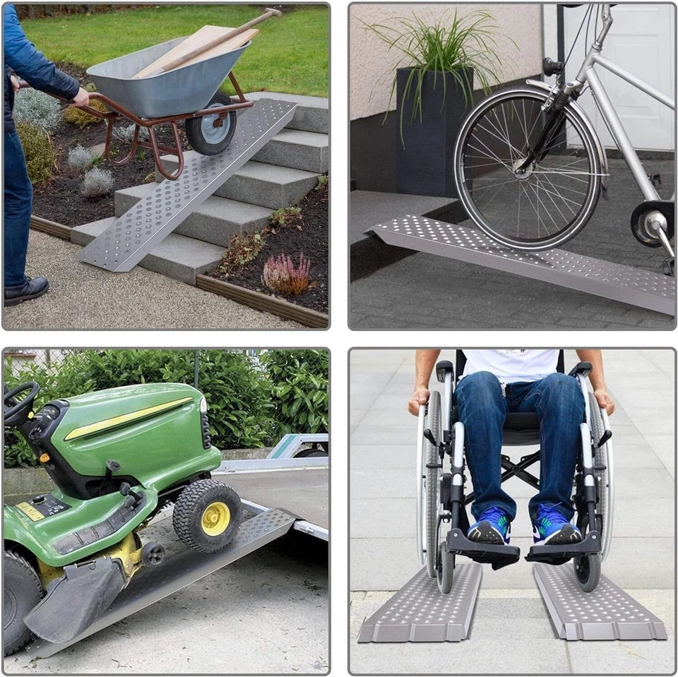 Set of 2 Loading Ramps Heavy Duty 400 kg Max Loading