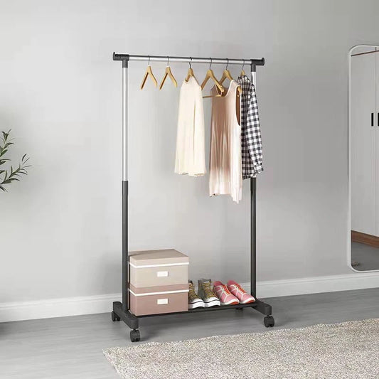 Metal Clothes Rail Storage Garment Shelf Hanging Display Stand Rack