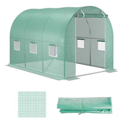 3 x 2 x 2m Greenhouse Replacement Cover ONLY for Tunnel Greenhouse