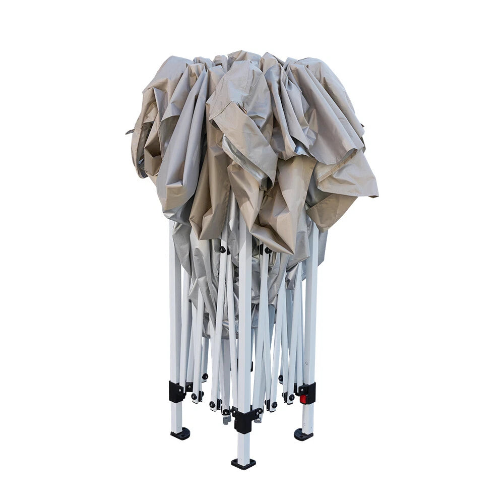 2.5x2.5m Pop Up Gazebo Marquee Outdoor Garden Party Tent Canopy with 4 Sides