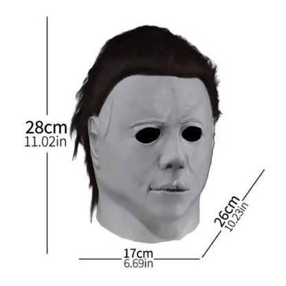 Halloween Cosplay Costume Michael Myers Mask Latex Full Head Killer Scary Prop