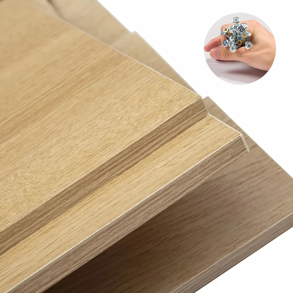 Computer Desk Study Table Writing Shelves Home Office Wooden Workstation Laptop