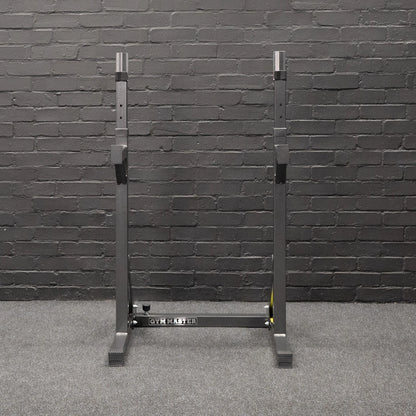GYM MASTER Adjustable Squat Dip Rack Weight Lifting Stand Power Cage Frame