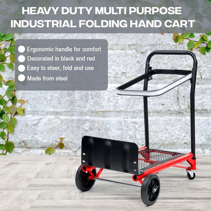 Sack Truck Trolley Heavy Duty Multi Purpose Industrial Folding Hand Cart