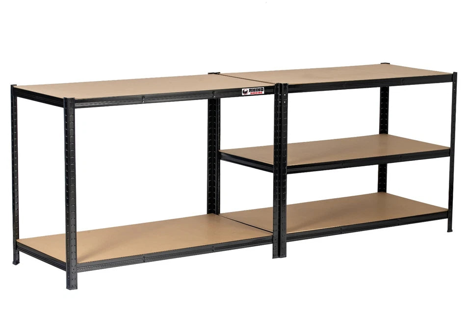 5 Tier Blue Metal Garage Shelving Unit 1000kg 180x120x60cm