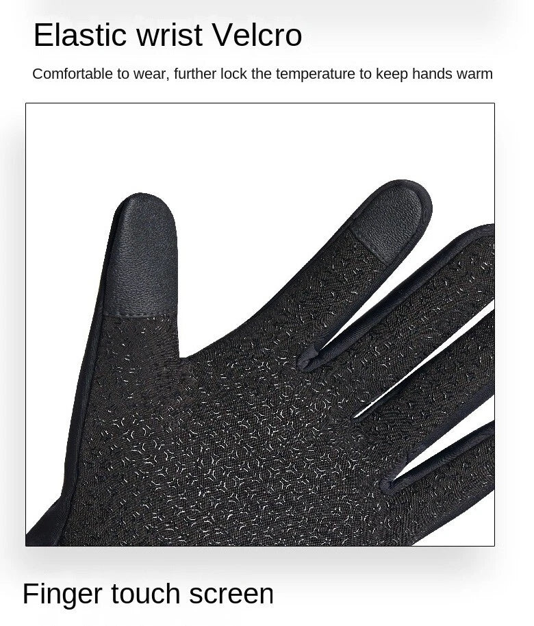 Winter Warm Gloves Thermal Touch Screen Thermal Waterproof Gloves For Cycling