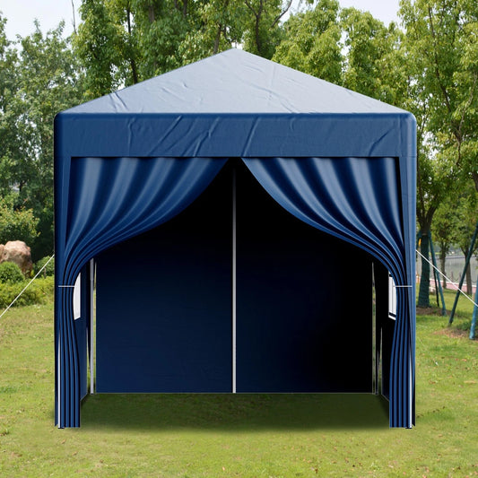2X2M Pop-up Gazebo with 4 Sides Outdoor Garden Canopy Party Tent