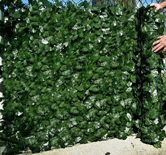 3M Artificial Garden Fence Hedge Ivy Leaf Wall Privacy Balcony Screening Trellis
