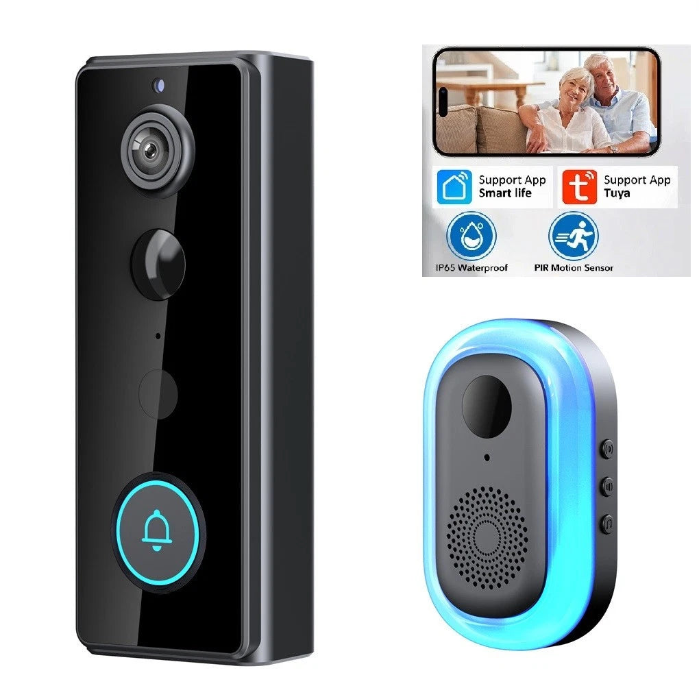 Safe Doorbell Camera Wireless, Smarter Way to Protect Your Home, Wireless WiFi