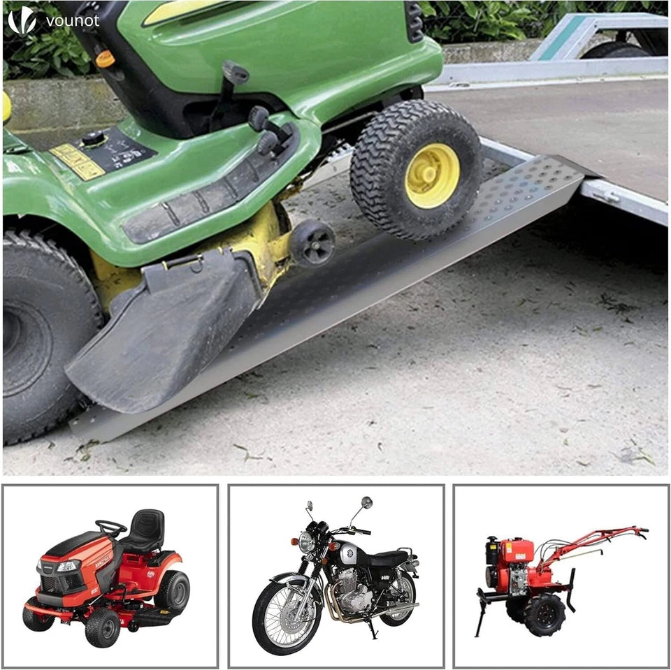 Set of 2 Loading Ramps Heavy Duty 400 kg Max Loading