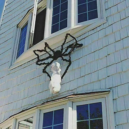 Large Halloween Big Giant Spider Indoor Outdoor Decoration Haunted House Prop