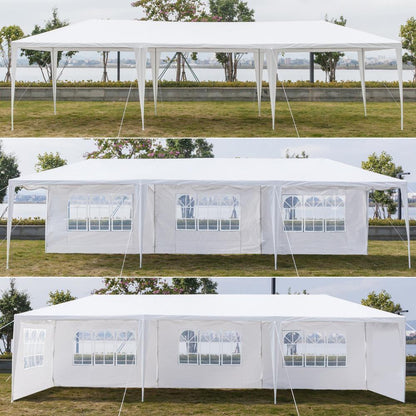 3x9m Outdoor Garden Gazebo Wedding Party Tent Canopy Marquee