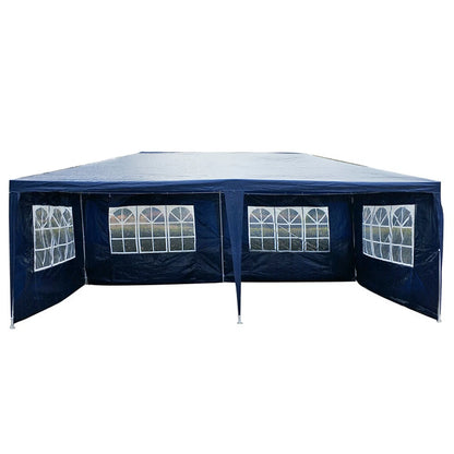 Gazebo Marquee Canopy Outdoor Patio Garden Wedding Party Tent | 4 side walls