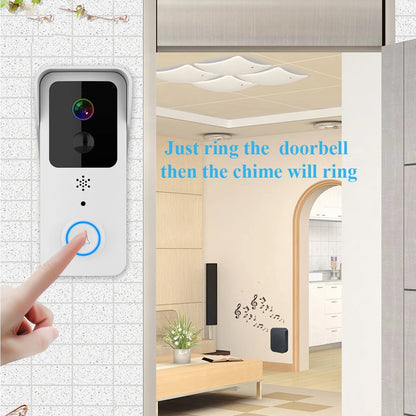 Wireless Smart WiFi Doorbell Video HD Camera Security Two-way Intercom Door Bell