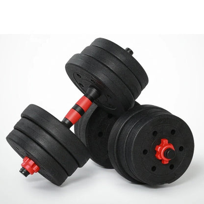 20kg Dumbbells Barbell Set with Connecting Rod