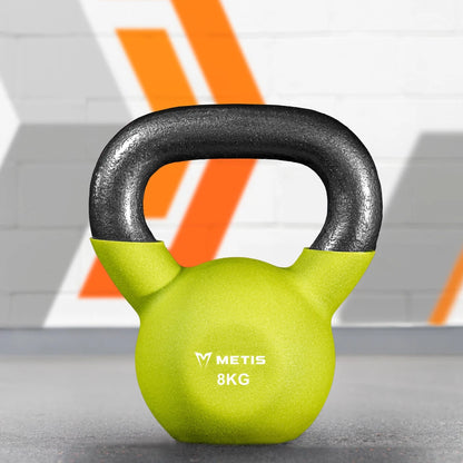 METIS Neoprene Kettlebells [4-20kg] | IRON TRAINING WEIGHTS – Gym/ Home Workouts