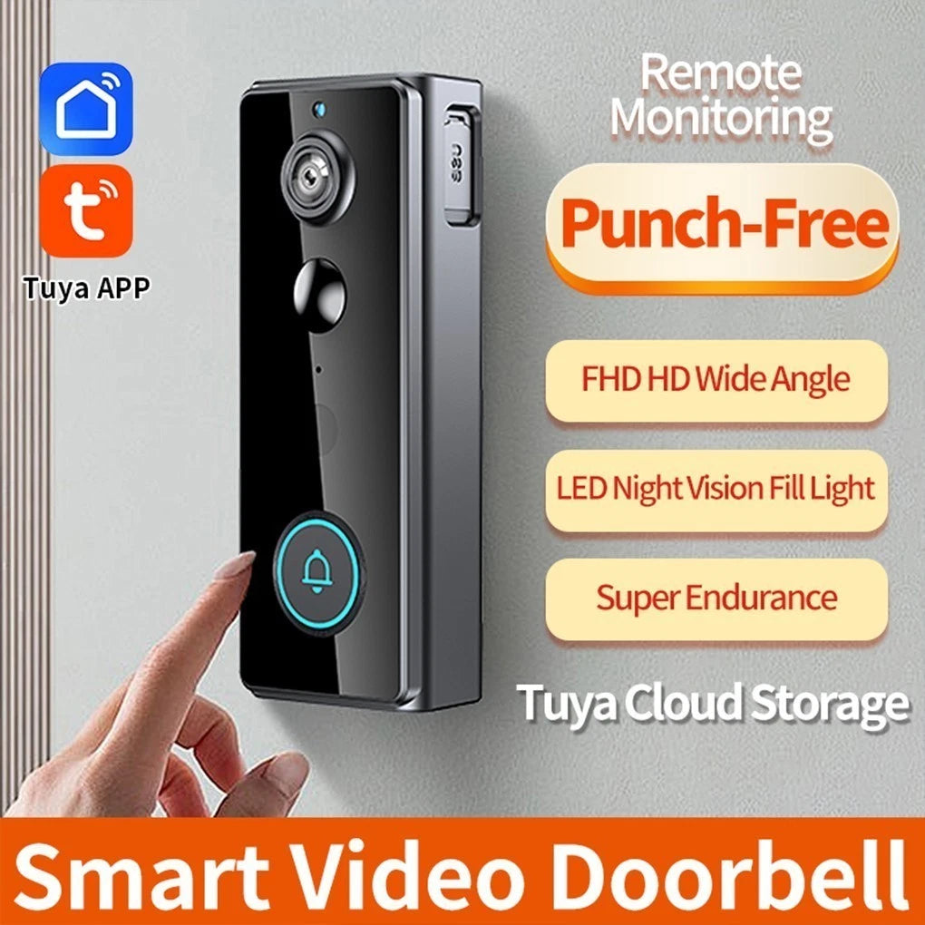 Safe Doorbell Camera Wireless, Smarter Way to Protect Your Home, Wireless WiFi