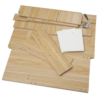 Wooden Computer Desk Home Office Writing Desk Study Table Workstation Cabinet UK