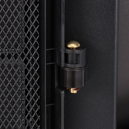 Electric Fireplace Log Burning Flame Effect Stove Fire Heater Thermal Wood