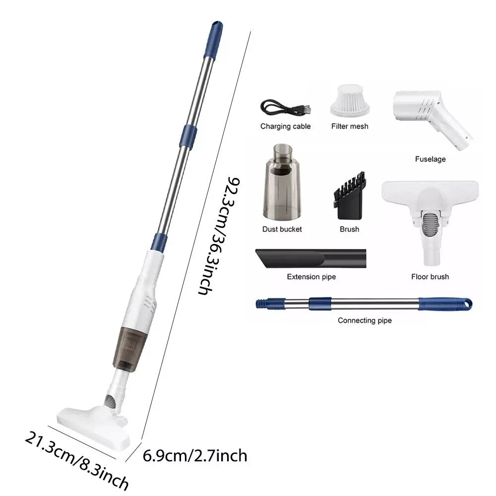 4 in 1 Stick Handheld Vacuum Cordless Vacuum Cleaner For Carpet Floor Pet Hair