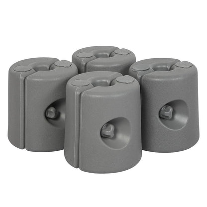 4 x Gazebo Feet Leg Pole Anchor Tent Weights Marquee Market Stall Weighted Foot