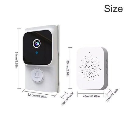 Wireless Smart Video Doorbell Wibell Security Intercom HD Video Camera Door Bell