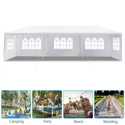 3x9m Outdoor Garden Gazebo Wedding Party Tent Canopy Marquee