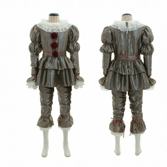 Kids Stephen King's It Penny -wise Clown Halloween Grey