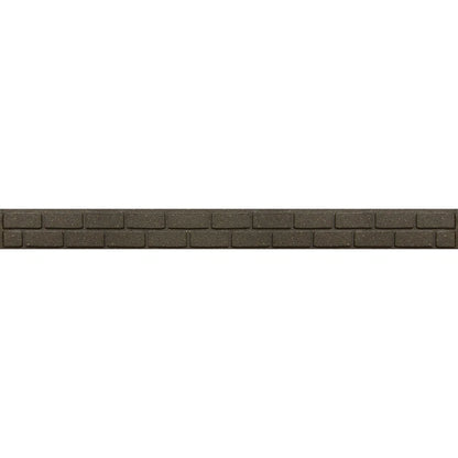 Garden Lawn Edging Flexible Flower Bed Border Wall Eco Recycled Rubber 'EZ' NEW