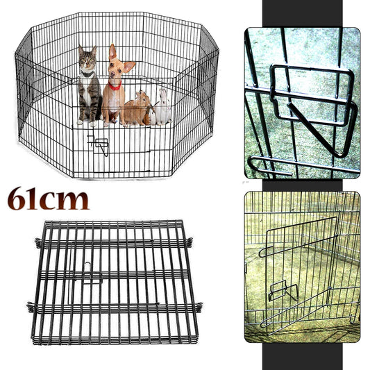 Brand New Puppy Cat Rabbit Foldable Playpen Indoor/Outdoor 8 panels
