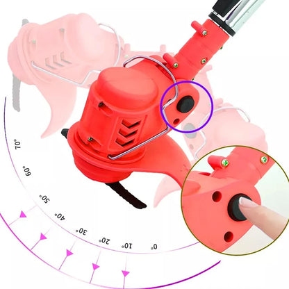 3-in-1 Cordless Strimmer Grass Trimmer Cutter Garden Lawn Edger + 2x 12V Battery