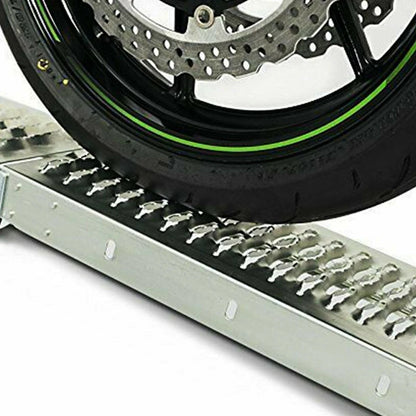 2x Large 180cm foldable loading ramp up to 400 kg load Capacity