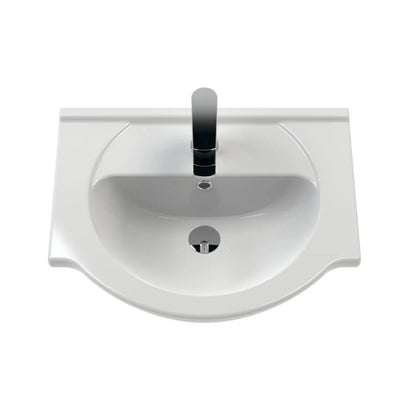 Bathroom Vanity Unit Furniture Suite Cabinet Toilet Basin Back To Wall WC 1050mm